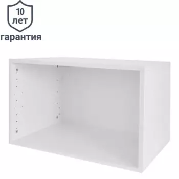 Каркас шкафа Лион 60x38.4x41.7 см ЛДСП цвет белый с петлями