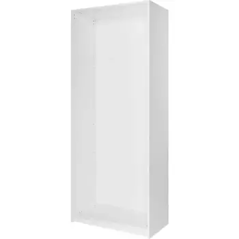 Каркас шкафа Лион 80x200.2x41.7 см ЛДСП цвет белый с петлями