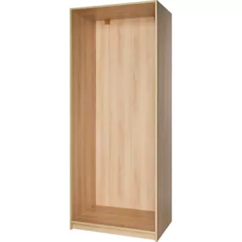 Каркас шкафа Лион 80x200.2x54.5 см ЛДСП цвет дуб комано с петлями