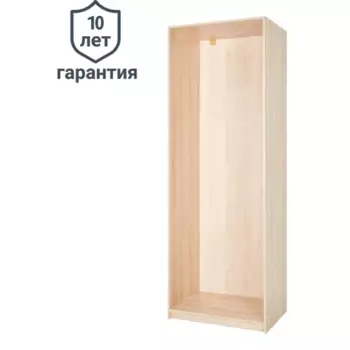 Каркас шкафа Лион 80x232.2x54.5 см ЛДСП цвет дуб комано с петлями