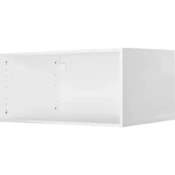Каркас шкафа Лион 80x38.4x54.5 см ЛДСП цвет белый с петлями