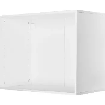 Каркас шкафа Лион 80x64x41.7 см ЛДСП цвет белый с петлями