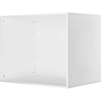 Каркас шкафа Лион 80x64x54.5 см ЛДСП цвет белый с петлями