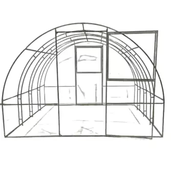 Каркас теплицы Дачница Люкс 3x4 м шаг 1 м