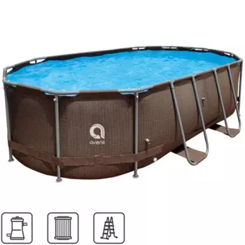 Каркасный бассейн Avenli 427x275x100 см 8073 л