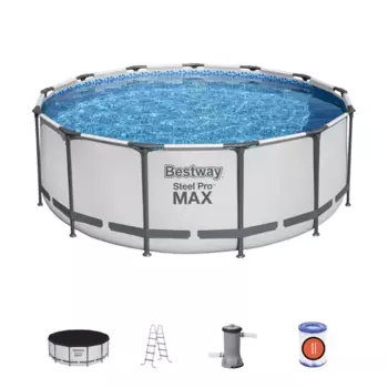 Каркасный бассейн Bestway Steel Pro Max 3.96x1.22 12690 л