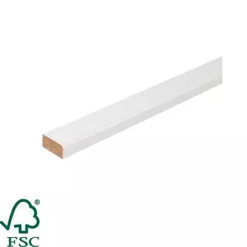 Карниз для кухонного шкафа Реш Delinia ID 220x4 см ЛДСП цвет белый