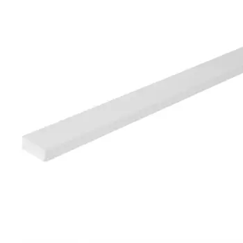 Карниз для кухонного шкафа Аша белая Delinia ID 200x4 см ЛДСП цвет белый