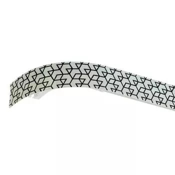 Карниз двухрядный «Модерн» венге цвет белый 160см