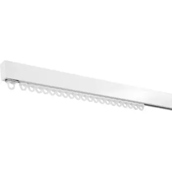 Карниз однорядный Arttex Facile 200 см алюминий цвет белый