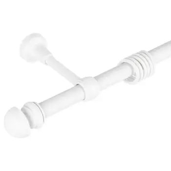 Карниз однорядный Санторини 200 см пластик