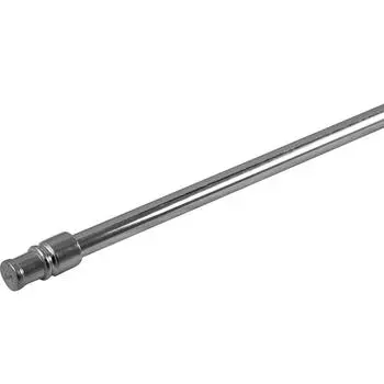 Карниз витражный Калифорния 135-225 см металл цвет хром