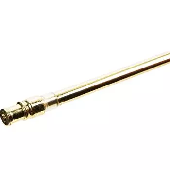 Карниз витражный Калифорния 135-225 см металл цвет латунь