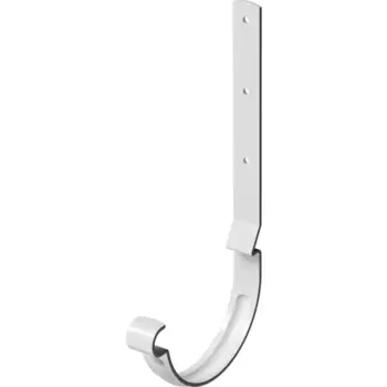 Карнизный крюк длинный металлический Dacha 125 мм 310 мм цвет белый