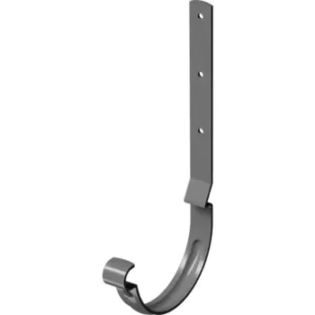 Карнизный крюк длинный металлический Dacha 125 мм 310 мм цвет серебристый