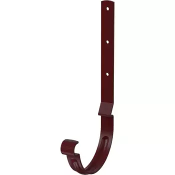 Карнизный крюк длинный металлический Dacha 125 мм 310 мм цвет красный