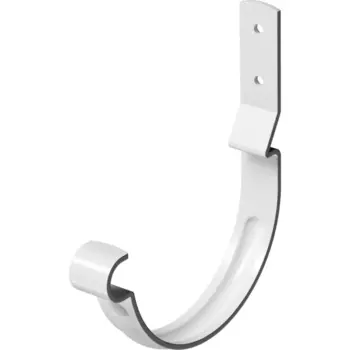 Карнизный крюк короткий металлический Dacha 125 мм 385 мм цвет белый