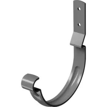 Карнизный крюк короткий металлический Dacha 125 мм 385 мм цвет RAL 7024