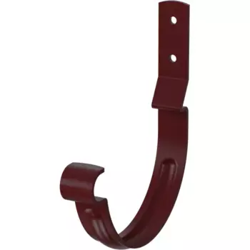 Карнизный крюк короткий металлический Dacha 125 мм 385 мм цвет красный