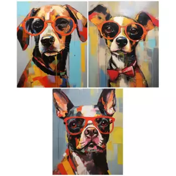 Картина Fbrush Смелый стиль 40x50 см