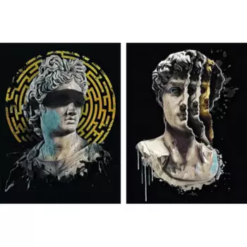 Картина модульная Лофт 45x60 см 2 шт.