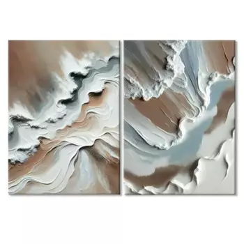 Картина модульная Прибой 50x70 см 2 шт.