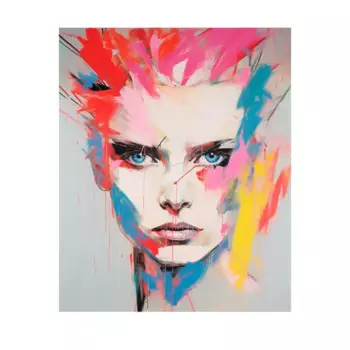 Картина на холсте Fbrush Арт вумен 40x50 см