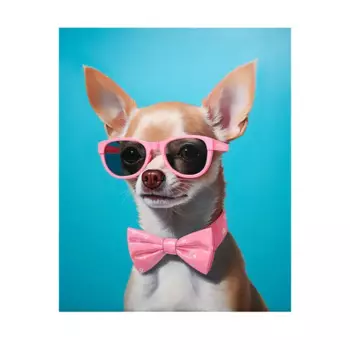 Картина на холсте Fbrush Мелкий пижон 40x50 см