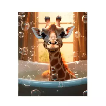 Картина на холсте Fbrush Мыльные пузыри 40x50 см