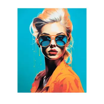 Картина на холсте Fbrush Оранж 40x50 см