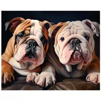 Картина на холсте Fbrush Пара лап 50x40 см