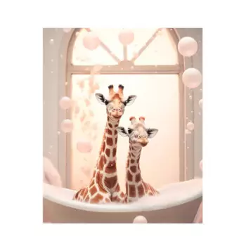 Картина на холсте Fbrush Релакс в ванной 40x50 см