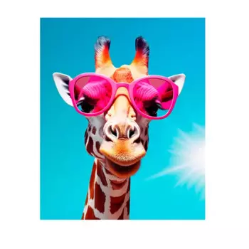 Картина на холсте Fbrush В розовых очках 40x50 см