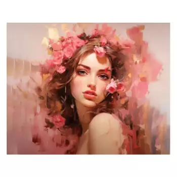 Картина на холсте Fbrush Весенняя краса 40x50 см