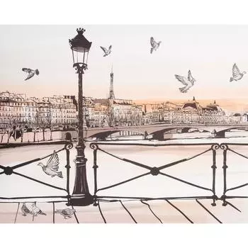 Картина на холсте «Голуби» 40х50 см