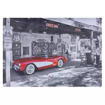 Картина на холсте «Корветт паркинг» 50х70 см