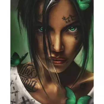 Картина на холсте "Мэджик вумен" 40x50 см