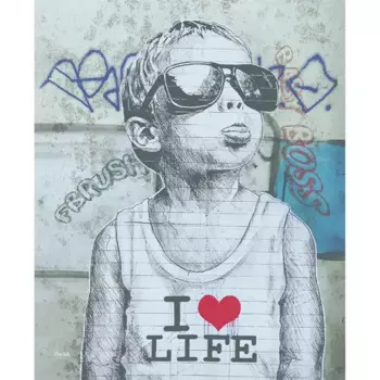 Картина на холсте "Маленький босс" 40x50 см