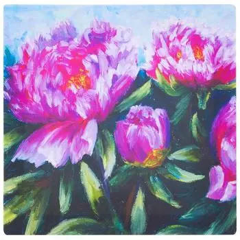 Картина на холсте «Пионы» 30х30 см