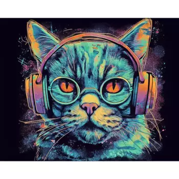 Картина на холсте Постер-лайн Меломан 40x50 см