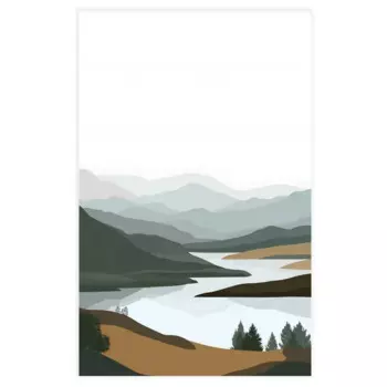 Картина на холсте Природа 70x110 см