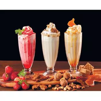 Картина на стекле «Десерты» 40х50 см