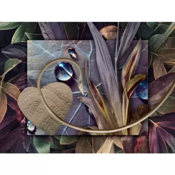 Картина на стекле "Флер" 80x60 см