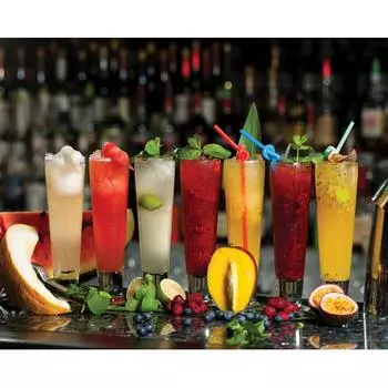 Картина на стекле «Фруктовый фреш» 40х50 см