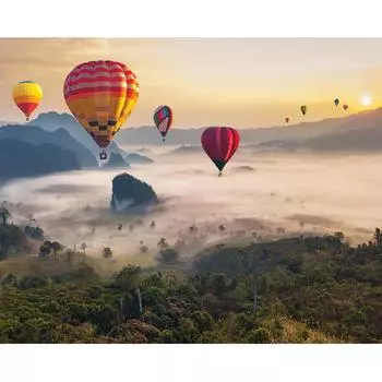 Картина на стекле «Каппадокия» 40х50 см