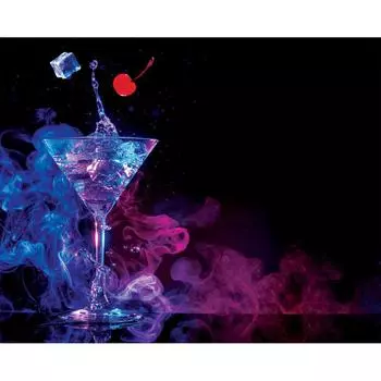 Картина на стекле «Клубный коктейль» 40х50 см