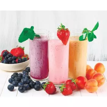 Картина на стекле «Коктейли» 40х50 см