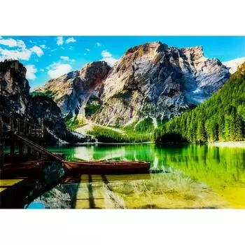 Картина на стекле «Озеро Брайес» 50x70 см