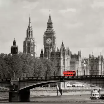 Картина на стекле Postermarket Лондон 30x30 см