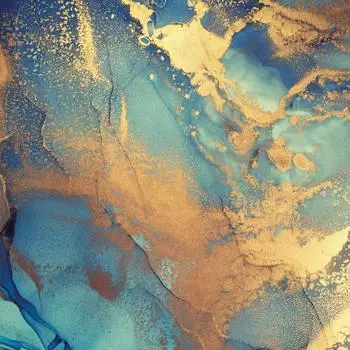 Картина на стекле «Узор 4» 30x30 см